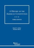 Cover: A History of the American Constitution - West Academic Press