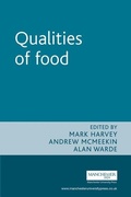 Cover: Qualities of Food - Manchester University Press