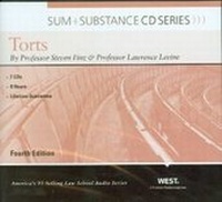 Enlarge image Cover: Sum and Substance Audio on Torts - West Academic Press