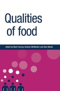 Cover: Qualities of Food - Manchester University Press