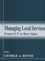 Cover: Managing Local Services - Frank Cass Publishers