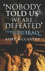 Cover: Nobody Told Us We Are Defeated - Chatto & Windus