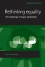 Cover: Rethinking Equality - Manchester University Press