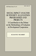 Cover: Social Impact Analysis of Poverty Alleviation Programmes and Projects - Routledge
