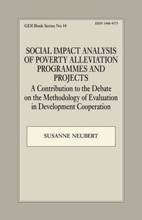 Enlarge image Cover: Social Impact Analysis of Poverty Alleviation Programmes and Projects - Routledge