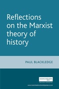 Cover: Reflections on the Marxist Theory of History - Manchester University Press