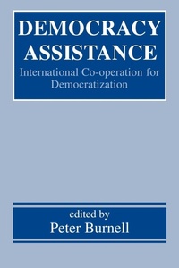 Enlarge image Cover: Democracy Assistance - Routledge