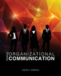 Enlarge image Cover: Casing Organizational Communication - Kendall/Hunt Publishing Co ,U.S.