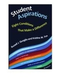 Cover: Student Aspirations - Research Press Inc.,U.S.