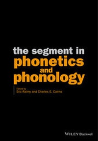 Abbildung von: The Segment in Phonetics and Phonology - Wiley-Blackwell
