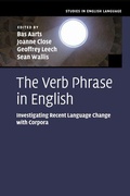 Cover: The Verb Phrase in English - Cambridge University Press