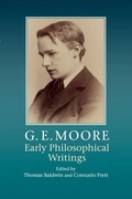 Cover: G. E. Moore: Early Philosophical Writings - Cambridge University Press