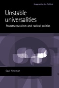 Cover: Unstable Universalities - Manchester University Press