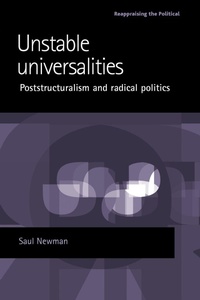 Enlarge image Cover: Unstable Universalities - Manchester University Press