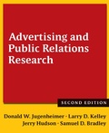 Cover: Advertising and Public Relations Research - Routledge