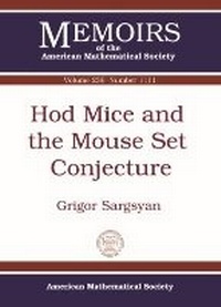 Enlarge image Cover: Hod Mice and the Mouse Set Conjecture - American Mathematical Society