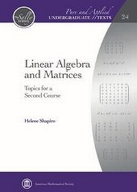 Abbildung von: Linear Algebra and Matrices - American Mathematical Society