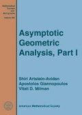 Cover: Asymptotic Geometric Analysis, Part I - American Mathematical Society