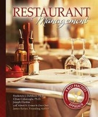 Enlarge image Cover: Restaurant Management: A Best Practices Approach - Kendall/Hunt Publishing Co ,U.S.