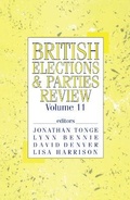 Cover: British Elections & Parties Review - Routledge