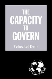 Enlarge image Cover: The Capacity to Govern - Routledge