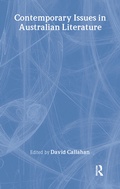 Cover: Contemporary Issues in Australian Literature - Routledge
