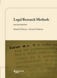 Enlarge image Cover: Legal Research Methods - Foundation Press