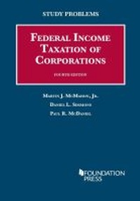Enlarge image Cover: Study Problems to Federal Income Taxation of Corporations - Foundation Press