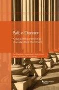 Cover: Patt v. Donner - Foundation Press