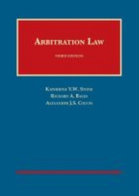 Abbildung von: Arbitration Law - Foundation Press