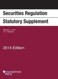 Abbildung von: Securities Regulation Statutory Supplement - West Academic Press