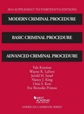 Cover: Modern Criminal Procedure, Basic Criminal Procedure and Advanced Criminal Procedure 2014 - West Academic Press