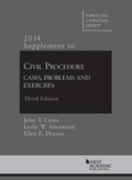 Cover: Civil Procedure, Cases, Problems and Exercises: Supplement - West Academic Press