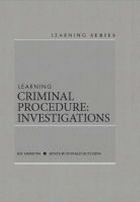 Enlarge image Cover: Learning Criminal Procedure - West Academic Press