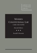 Cover: Modern Constitutional Law - West Academic Press