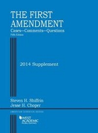 Enlarge image Cover: The First Amendment, Cases, Comments, Questions - West Academic Press