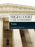 Cover: High Court Case Summaries on Torts, Keyed to Dobbs, - Foundation Press