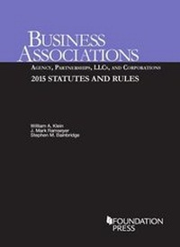 Enlarge image Cover: Business Associations - West Academic Press