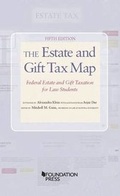 Cover: The Estate and Gift Tax Map, 2015 with Folder - West Academic Press