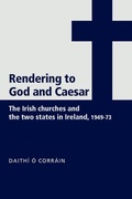 Cover: 'Rendering to God and Caesar' - Manchester University Press