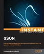 Cover: Instant GSON - Packt Publishing