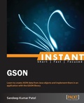 Cover: Instant GSON - Packt Publishing