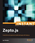 Cover: Instant Zepto.js - Packt Publishing