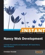 Cover: Instant Nancy Web Development - Packt Publishing