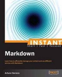 Abbildung von: Instant Markdown - Packt Publishing