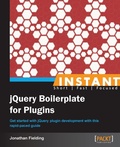 Cover: Instant jQuery Boilerplate for Plugins - Packt Publishing
