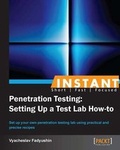 Cover: Instant Penetration Testing: Setting Up a Test Lab How-to - Packt Publishing