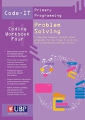 Cover: Code-It Workbook 4: Problem Solving Using Scratch - The University of Buckingham Press