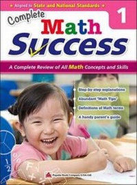 Enlarge image Cover: Complete Math Success Grade 1 - Popular Book Company Ltd