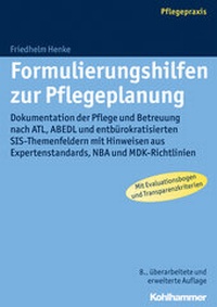 Bild vergrößern Bild: Formulierungshilfen zur Pflegeplanung - Kohlhammer